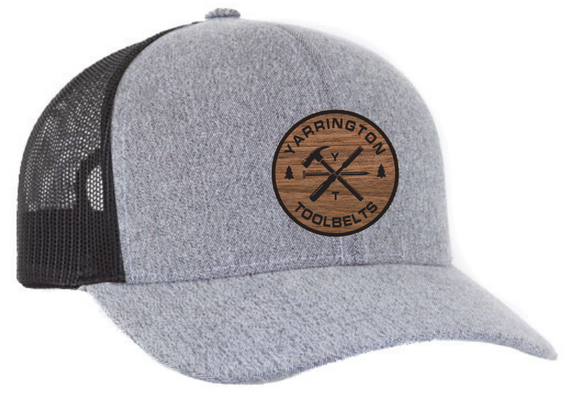Engraved Walnut Snap-Back Trucker Hat